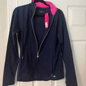 Lily Pulitzer athleisure leggings and jacket. New with tags